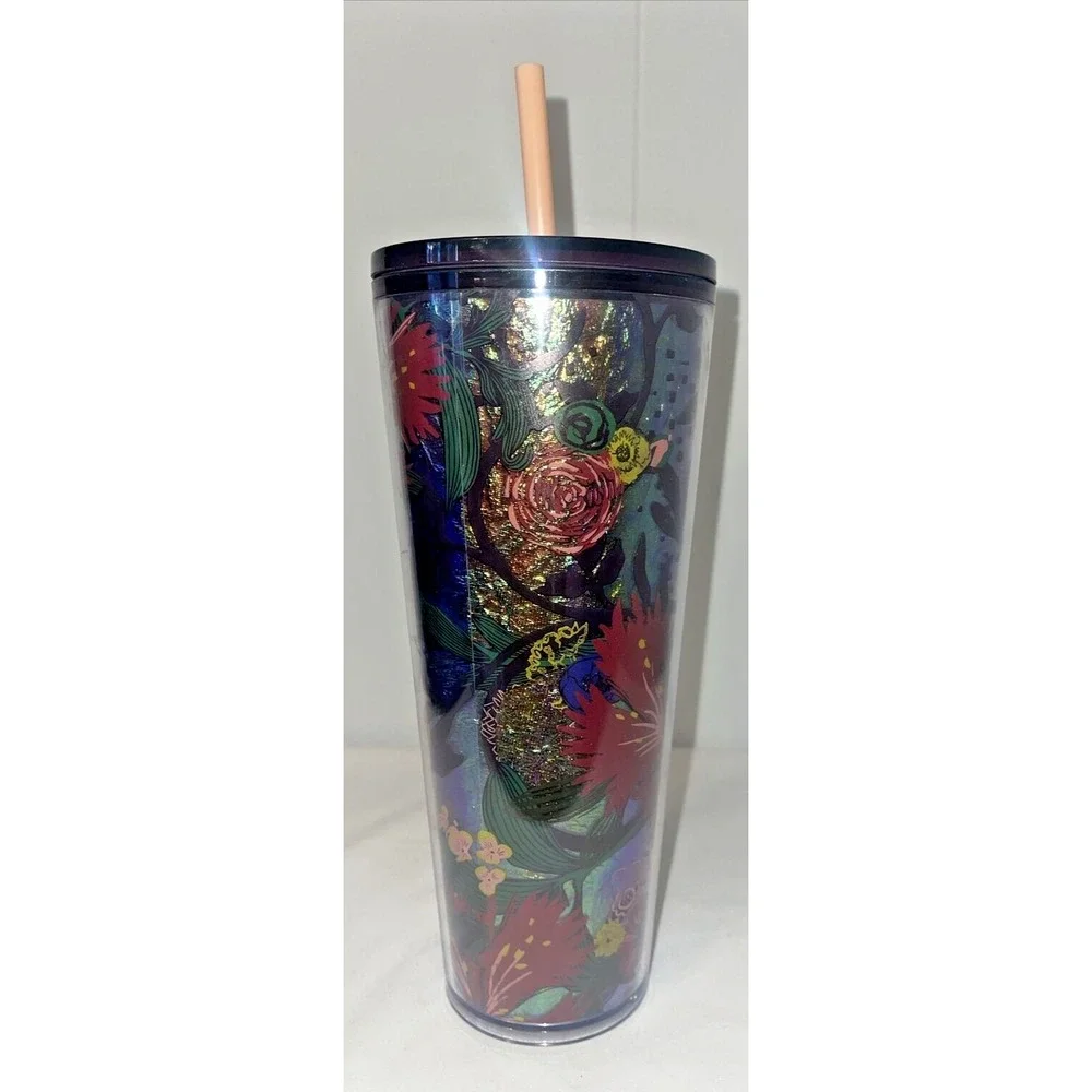 Starbucks Fall 2021 Rising Floral Flowers venti/24oz‎ Cold Cup